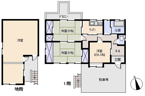 伊豆の国市　富士見ニュータウンの間取り