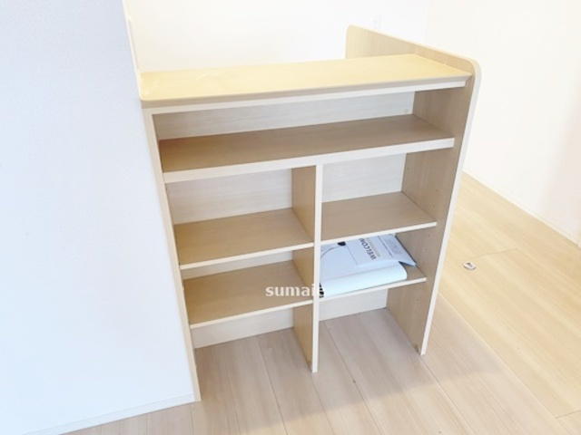 アレーズKの収納|カウンター下は棚です☆