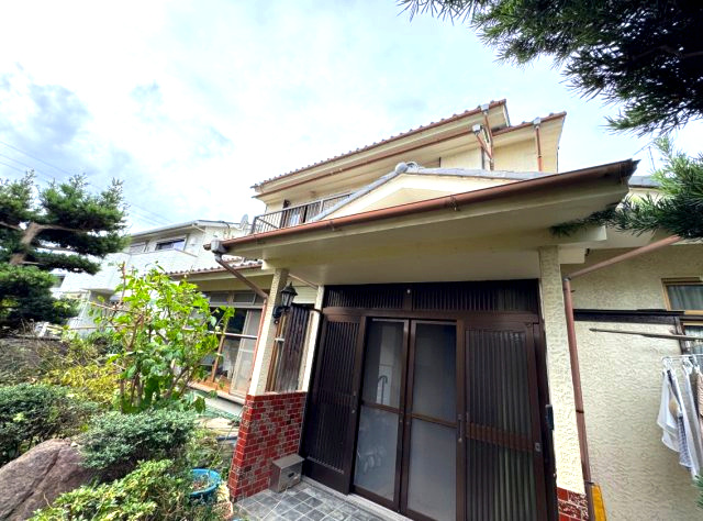 小田原市飯田岡　中古戸建の外観|おしゃれな外観です