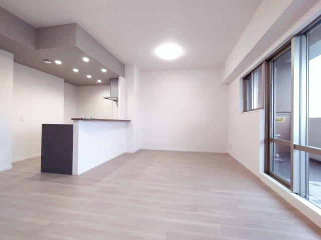 プレヴィオ橋本の居間・リビング|使いやすい居間です