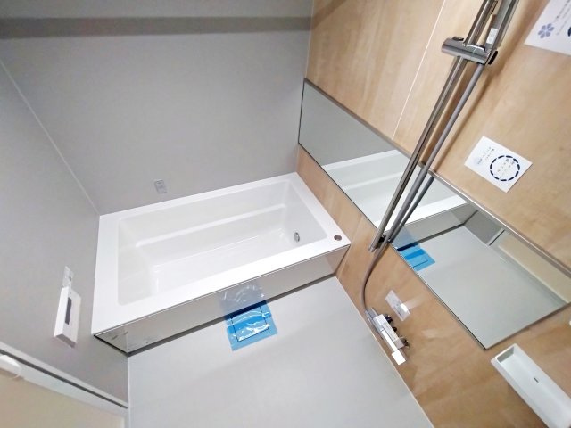 プランドール宿河原の浴室|落ち着いた空間のお風呂です
