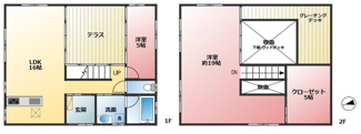 【間取り】 | 船橋市二和西3丁目　戸建　滝不動駅 | ※現況と異なる場合は現況を優先します。