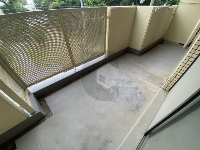 美杜里ハイムのバルコニー