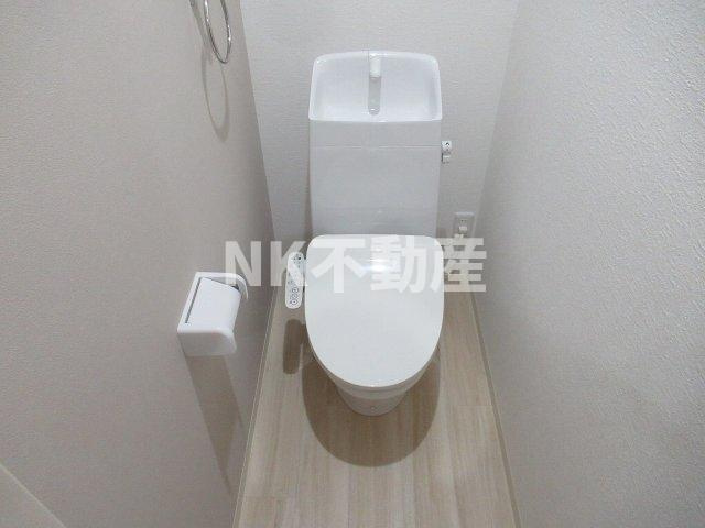 【トイレ】 | クレアール八戸ノ里（八戸ノ里賃貸） | トイレもきれいです