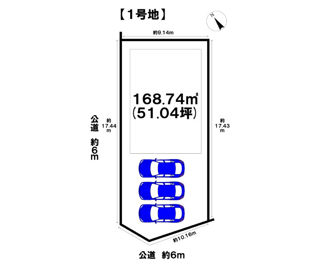 〇八重瀬町伊覇 売土地【全4区画】の土地図