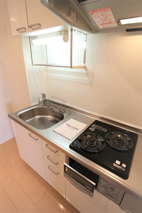 エヴァーのキッチン|ガスコンロ2口