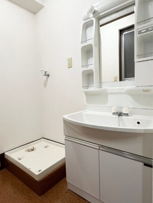 【独立洗面台】 | コート西荻 | 嬉しい独立洗面台付き。