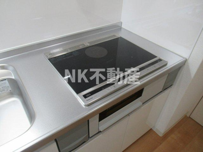 【キッチン】 | クレアール八戸ノ里（八戸ノ里賃貸） | きれいなキッチンです