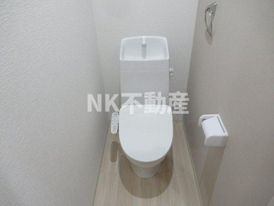 【トイレ】 | クレアール八戸ノ里（八戸ノ里賃貸） | 落ち着いたトイレです