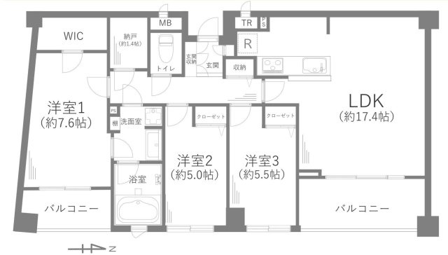 【充実の施設内設備!】マークスプリングス・メゾンの画像