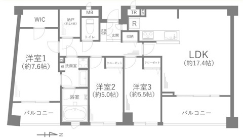 【充実の施設内設備！】マークスプリングス・メゾンの画像