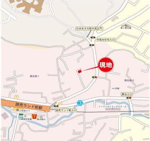 川崎市多摩区西生田１丁目のアパート