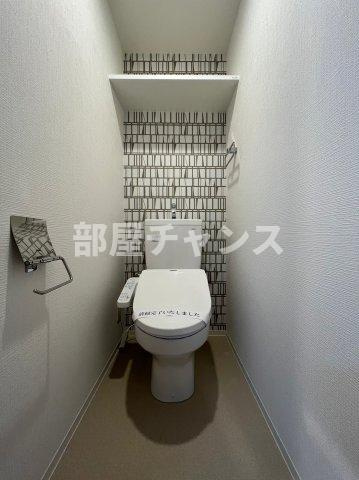 エスリード新栄プライムのトイレ|シンプルで使いやすいトイレです