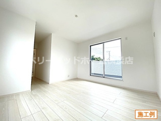 【洋室】 | 横浜市戸塚区汲沢　新築分譲住宅　全２棟　1号棟 | 施工例写真 和室