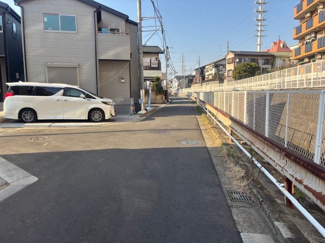 【前面道路含む現地写真】 | 藤沢市石川　全8棟/今回販売３棟（７号棟） | 前面道路