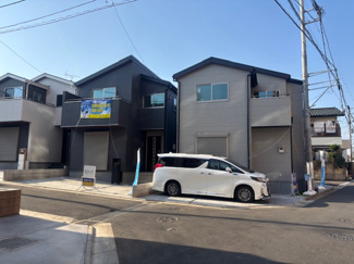 【外観】 | 藤沢市石川　全8棟/今回販売３棟（７号棟） | 現地（3月21日撮影）