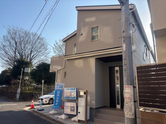 【外観】 | 藤沢市石川　全8棟/今回販売３棟（７号棟） | 現地（3月21日撮影）