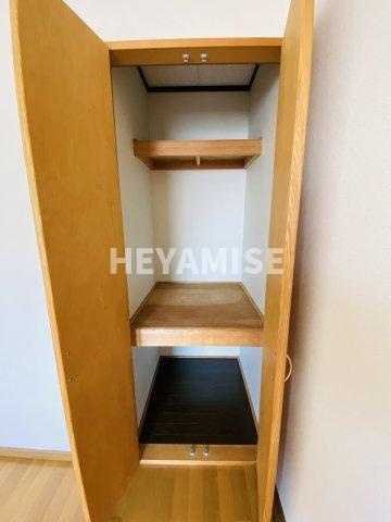 フルールヒルズの収納|※別号室別間取り、現況優先※