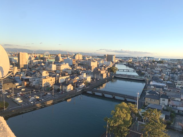 サンミエール千歳14階　静岡市清水区千歳町の展望|14階最上階からの眺望はこの物件の一番の魅力です。