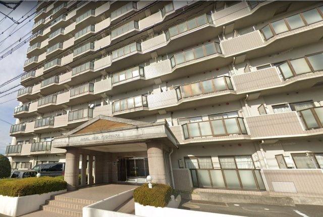 エンゼルハイム吉原の外観|幹線道路に近く、しずてつストアまで徒歩４分、コンビニまで徒歩１分と優れた立地です。