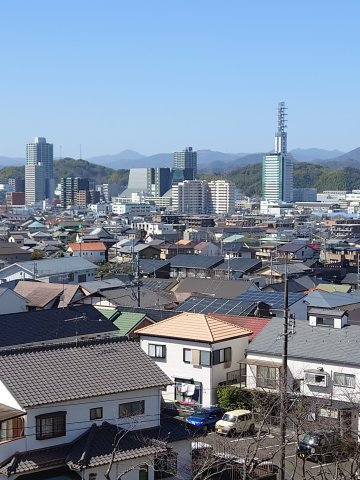 ハイコーポ池田山A棟　静岡市駿河区池田の展望|遠くまで見渡すことができます。