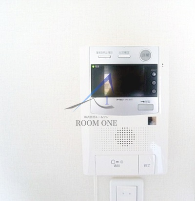 スペースシップⅡ青砥のセキュリティ|モニター付きインターホンです。
