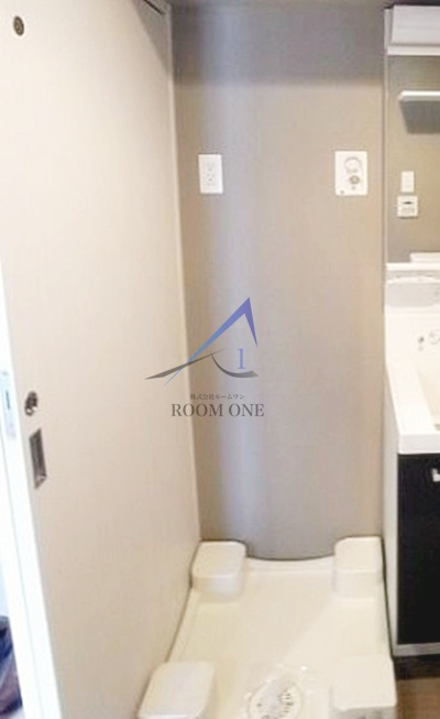 スペースシップⅡ青砥の設備|洗濯機置き場です。