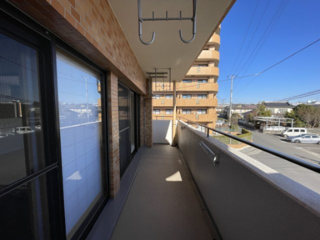 ネオハイツ並木のバルコニー