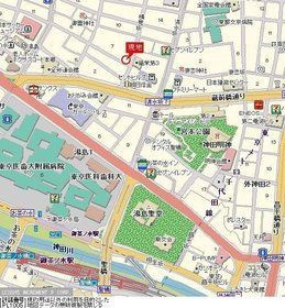 プレール御茶ノ水弐番館の地図