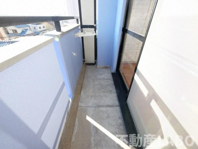 メゾンドールバンブーグラスのバルコニー