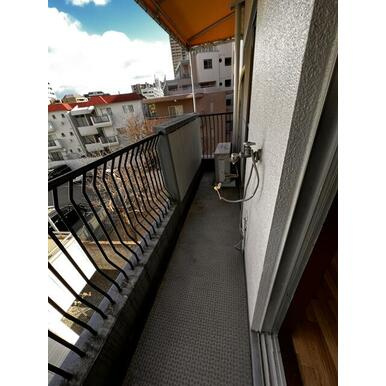 マンショントーアのバルコニー