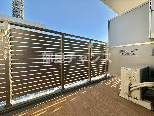 エスリード鶴舞グランパークスのバルコニー