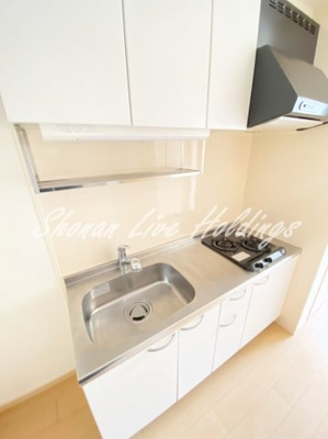 【キッチン】 | ズィーベン久里浜 | ビルドイン2口ガスコンロキッチン