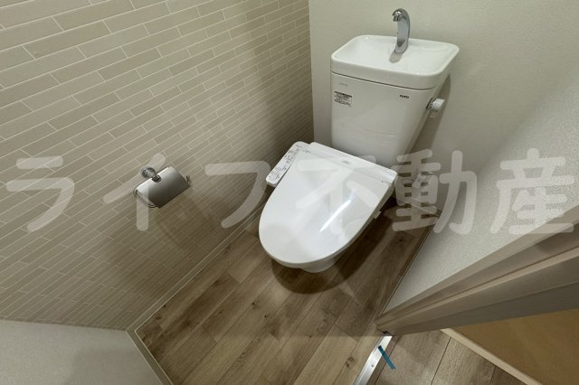 フジパレス俊徳道Ⅲ番館のトイレ|コンパクトで使いやすいトイレです