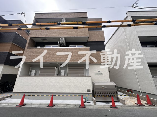 フジパレス俊徳道Ⅲ番館の外観|外観もきれいです