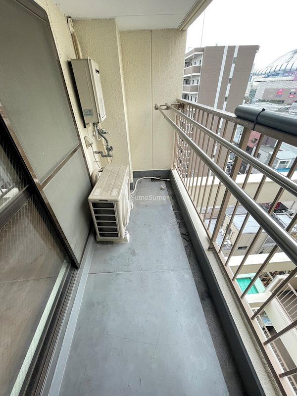 シャンクレール南堀江のバルコニー