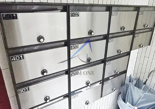 オーエム第一マンションのその他共用部分|集合ポストです。