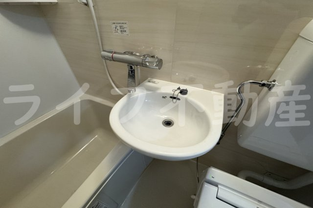 長瀬レーベンハイムの洗面所|忙しい朝には欠かせない洗面所です