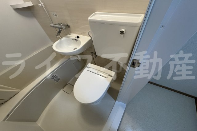 長瀬レーベンハイムのトイレ|落ち着いたトイレです