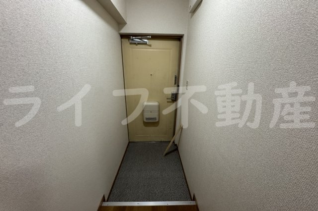 長瀬レーベンハイムの玄関|ゆったりとした玄関です