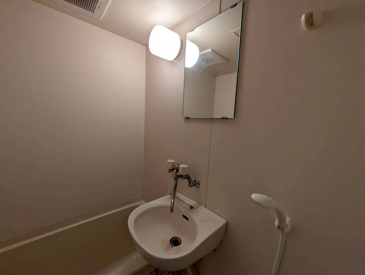 南花屋敷エイティーンハウスの洗面所