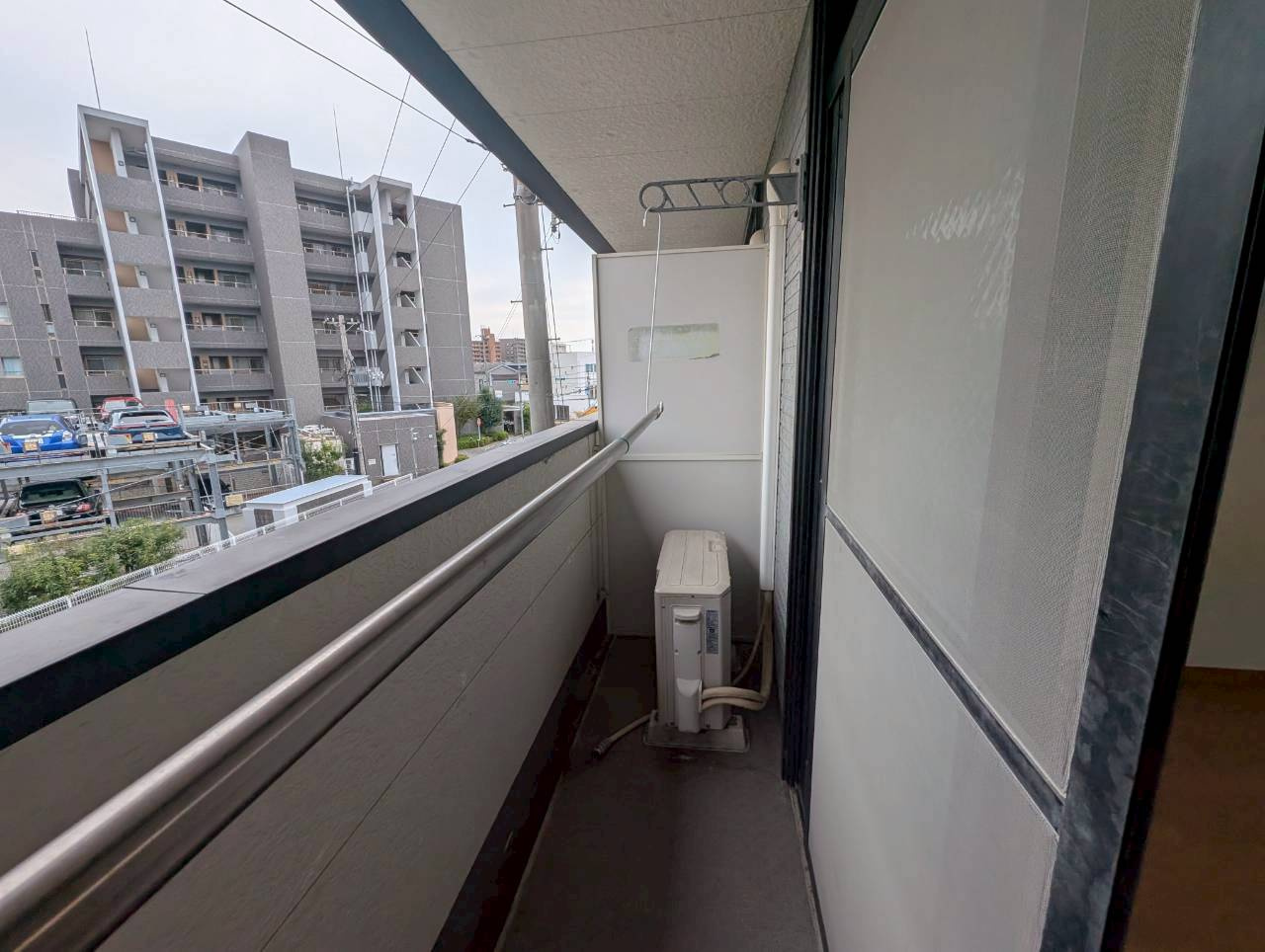 南花屋敷エイティーンハウスのバルコニー