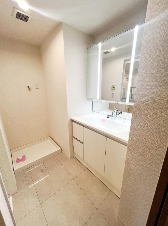 ビクトリアヒルズ横濱サウスC棟【仲介手数料無料】の独立洗面台