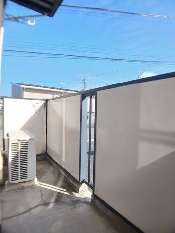セントラルヒルズⅠのバルコニー