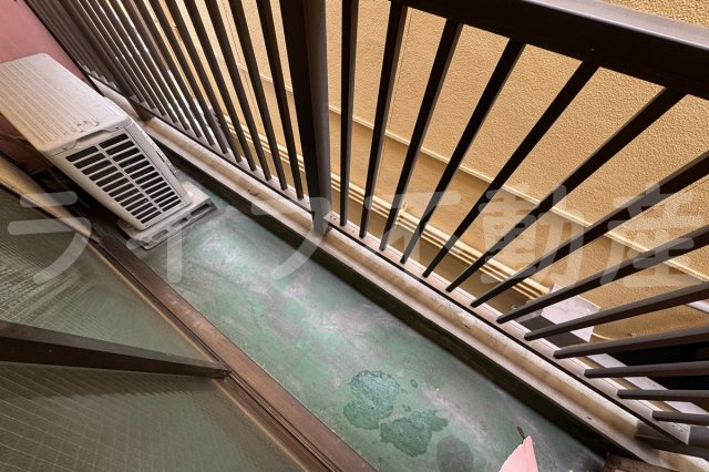 シャンスー中村のバルコニー|落ち着いた時間を過ごせるバルコニーです