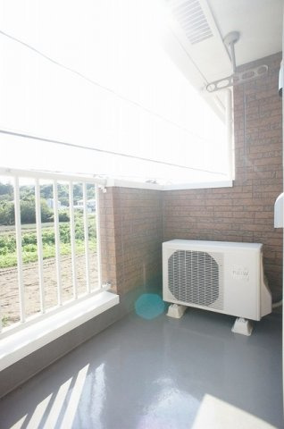 ガーデンハウス．エンドウのバルコニー