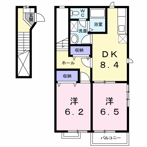 セントラルヒルズⅠの間取り