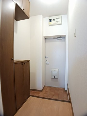 ベルハウスＡ棟の玄関