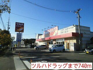 フォンテーヌＳ　Ⅴの周辺|ツルハドラッグまで740m