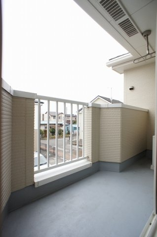 サンパティークＣのバルコニー